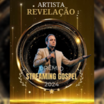 Edu Silvera é o grande vencedor do Prêmio Streaming Gospel 2024 na categoria Cantor Revelação