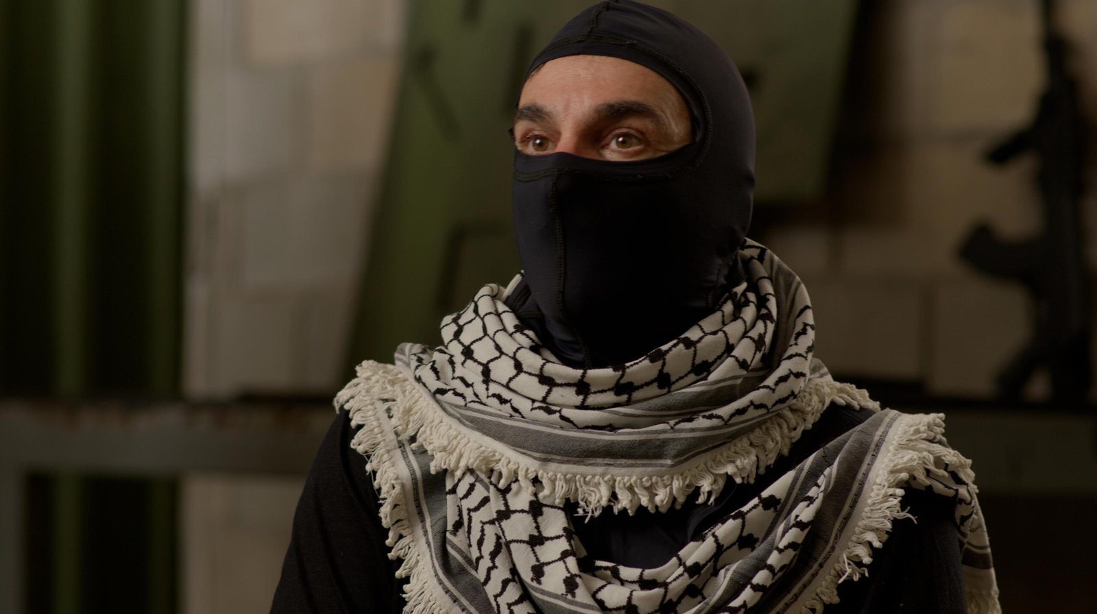 Ex-homem-bomba participa das gravações do documentário Pacto Invisível. Foto: Luz em Ação.