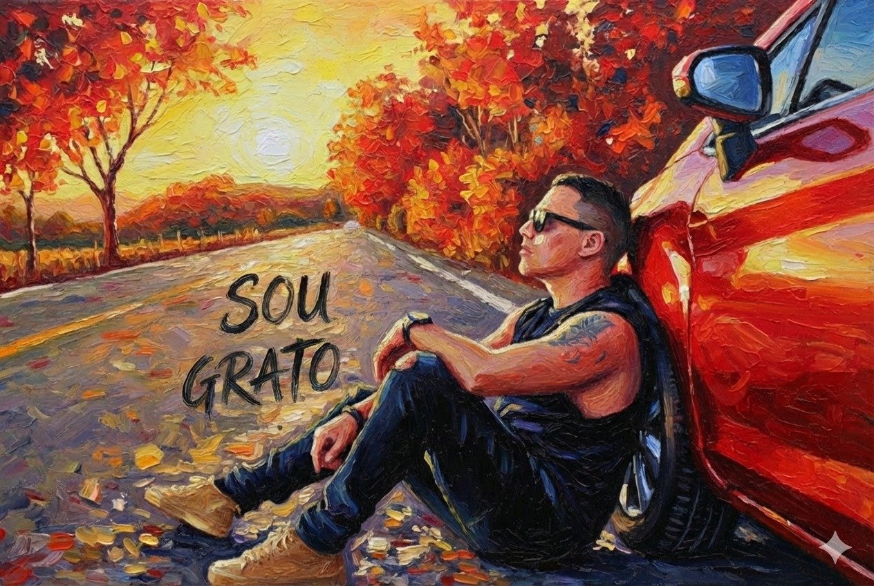 O cantor gospel Fabrício Marins. Foto: Divulgação.