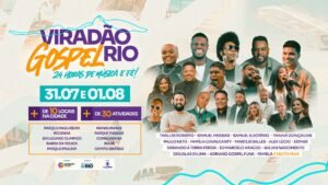 Após sucesso em 2025, Rio de Janeiro promove 2ª edição do Viradão Gospel