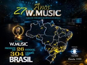 Festival W.Music, o maior concurso de canto gospel do país, completa 27 anos
